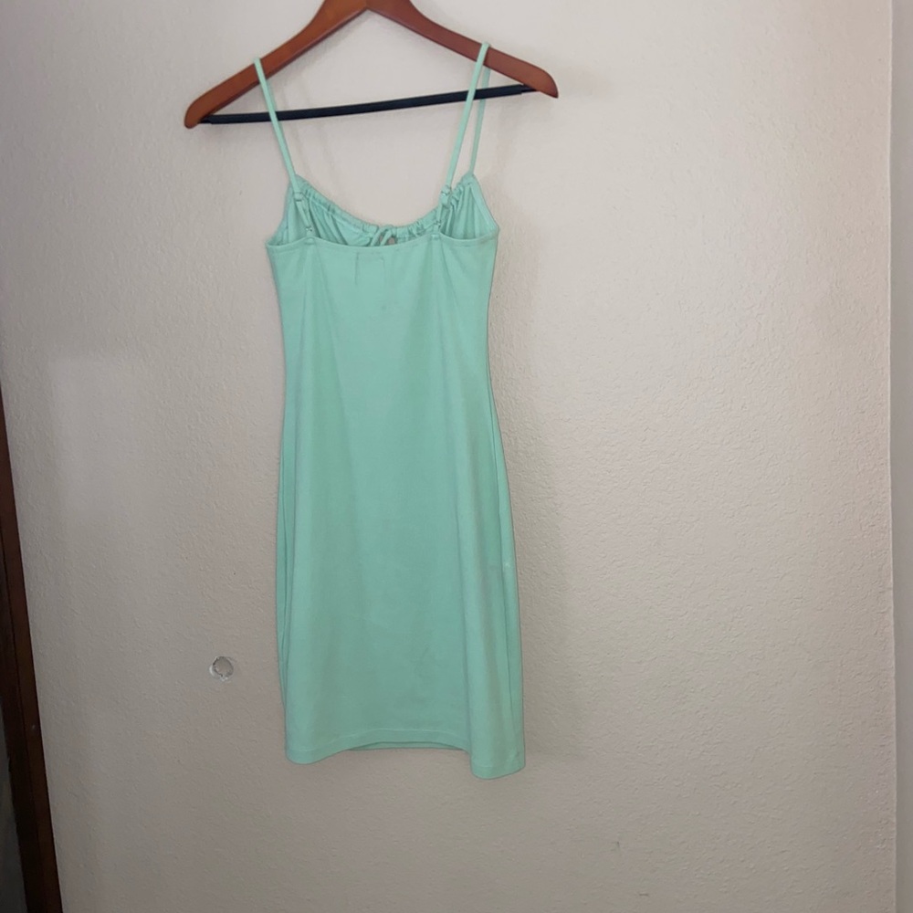 Green Princess Polly mini dress y2k bodycon street wear formal going out vibes - Picture 9 of 16